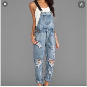 One Teaspoon Cobain Overalls